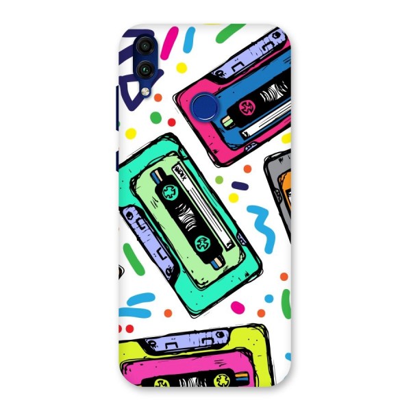 Cassette Pattern Back Case for Honor 8C