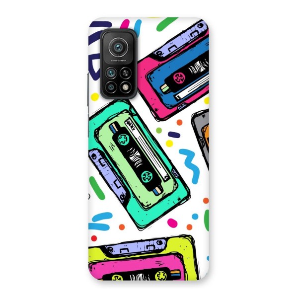 Cassette Pattern Back Case for Mi 10T Pro 5G