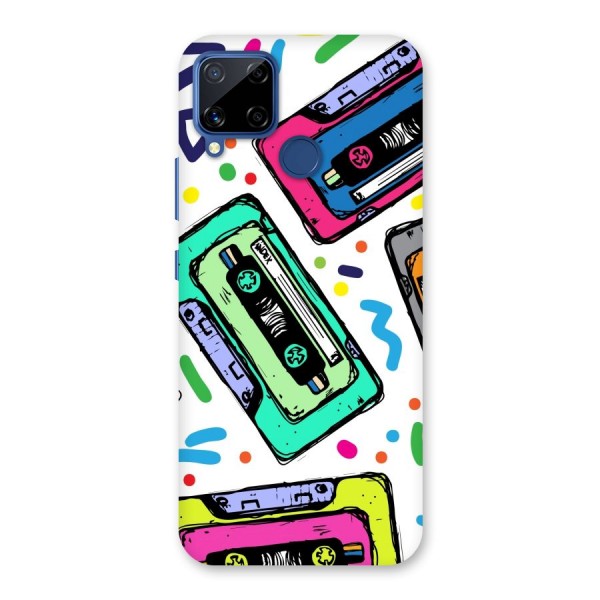 Cassette Pattern Back Case for Realme C12