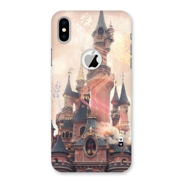 Castle Back Case for iPhone XS Logo Cut