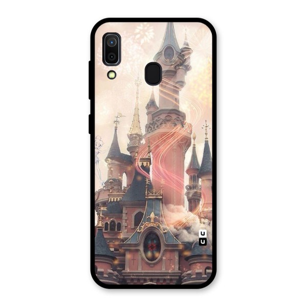 Castle Glass Back Case for Galaxy A30