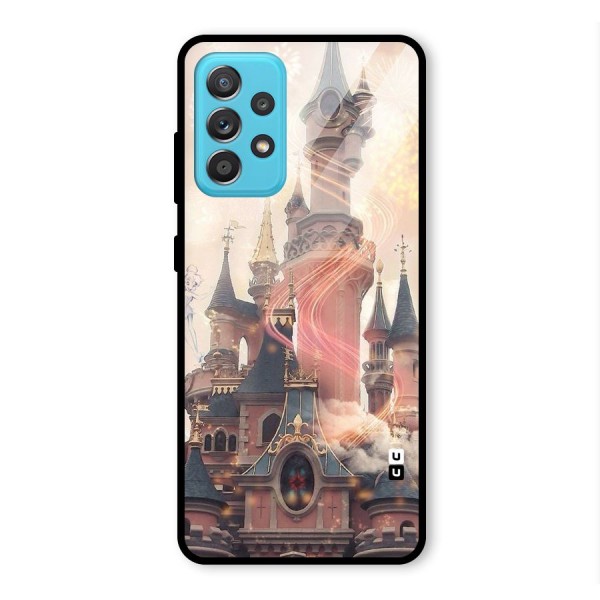 Castle Glass Back Case for Galaxy A52s 5G