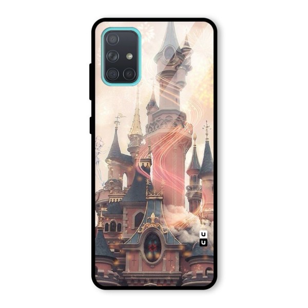 Castle Glass Back Case for Galaxy A71
