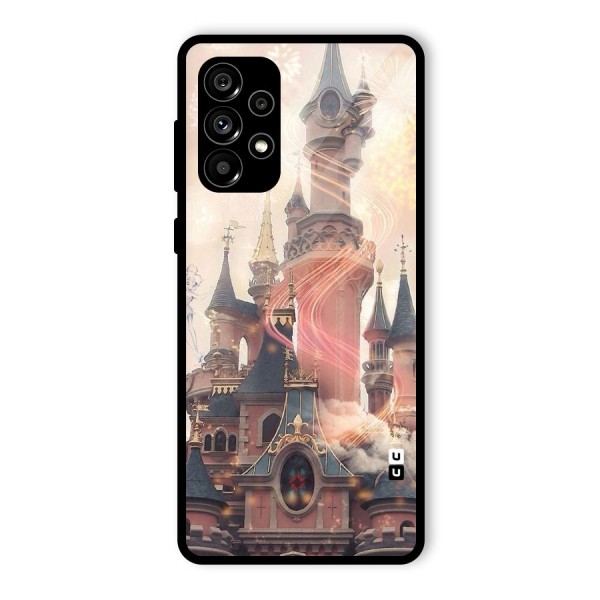 Castle Glass Back Case for Galaxy A73 5G