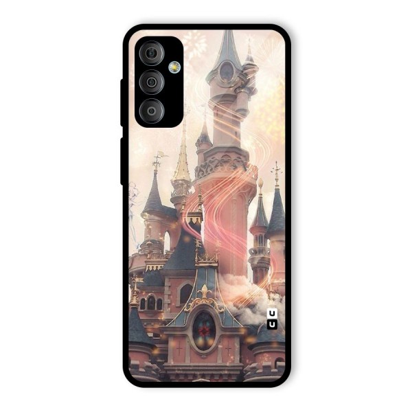 Castle Glass Back Case for Galaxy F23