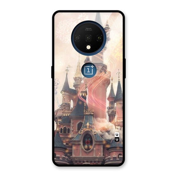 Castle Glass Back Case for OnePlus 7T