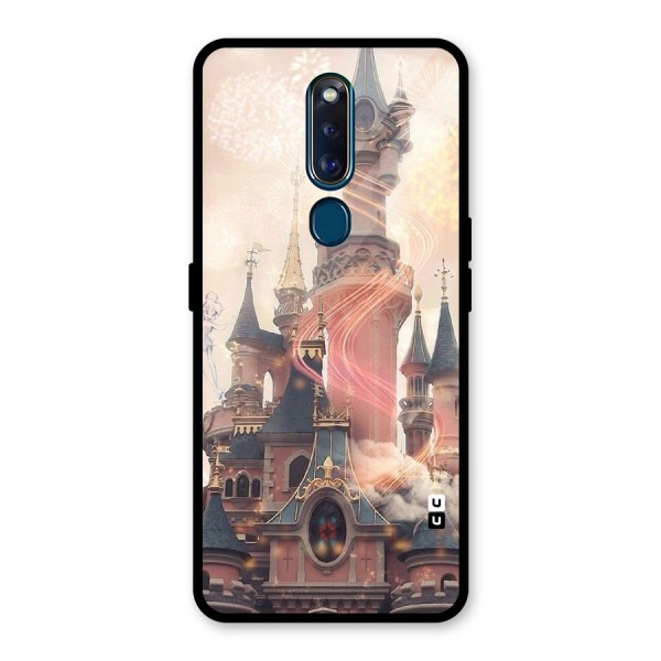 Castle Glass Back Case for Oppo F11 Pro