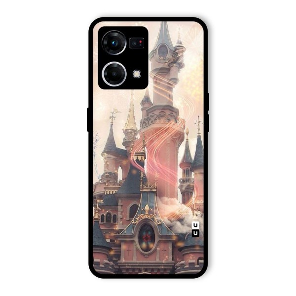 Castle Glass Back Case for Oppo F21s Pro 4G