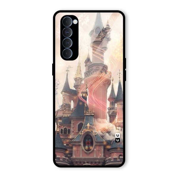 Castle Glass Back Case for Oppo Reno4 Pro