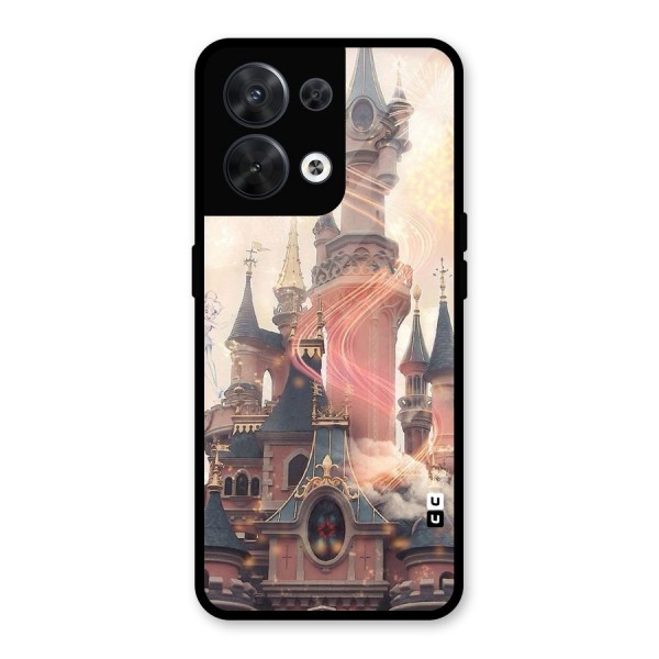 Castle Glass Back Case for Oppo Reno8 5G