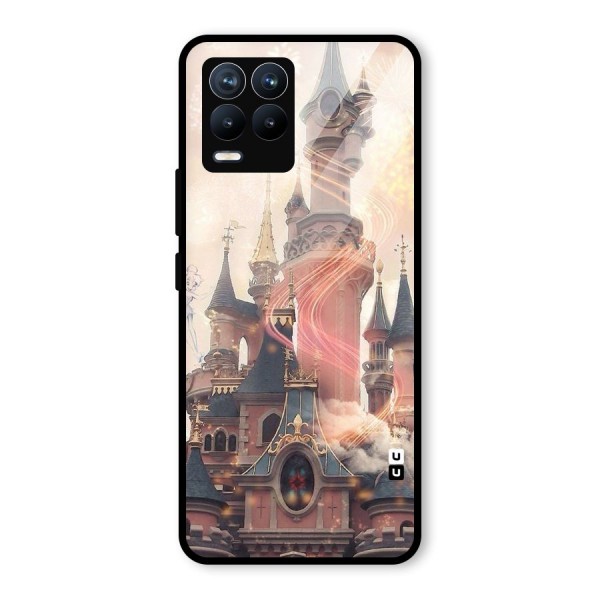 Castle Glass Back Case for Realme 8