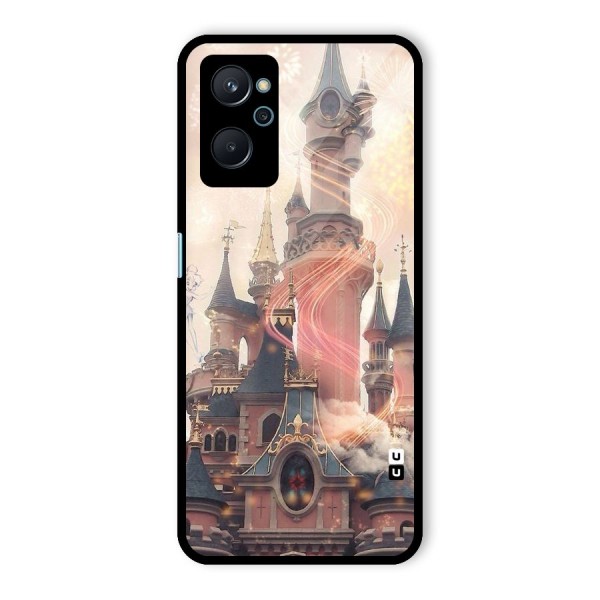 Castle Glass Back Case for Realme 9i