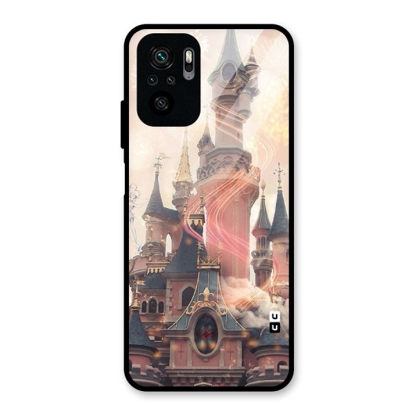 Castle Glass Back Case for Redmi Note 10