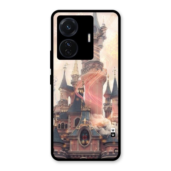 Castle Glass Back Case for Vivo T1 Pro