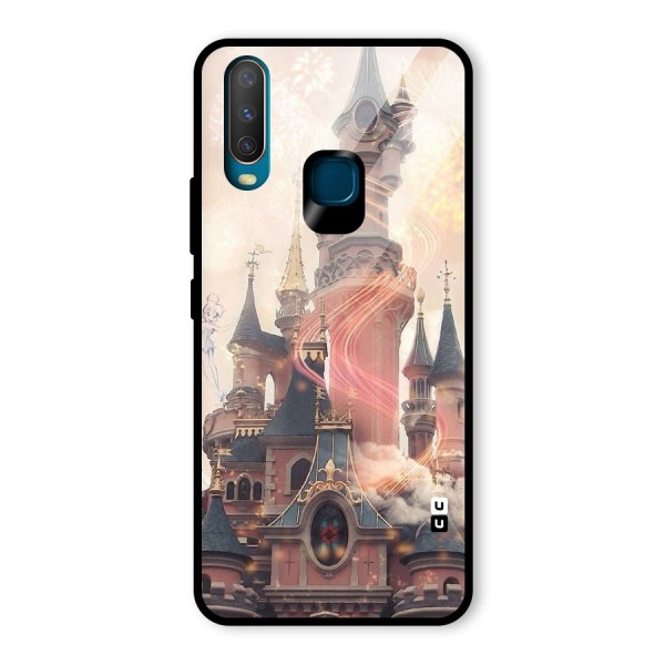 Castle Glass Back Case for Vivo Y12