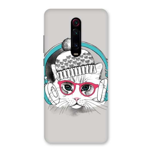 Cat Headphones Back Case for Redmi K20 Pro