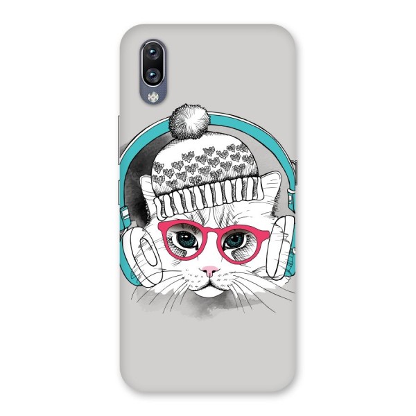 Cat Headphones Back Case for Vivo NEX