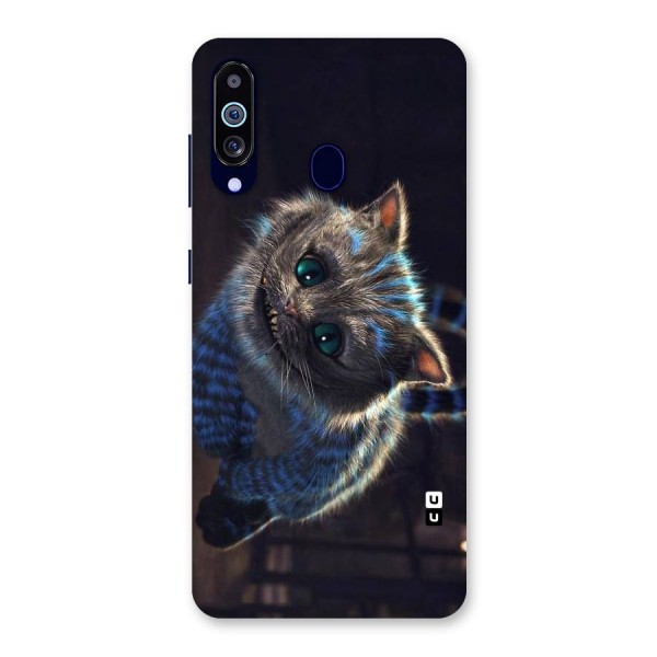 Cat Smile Back Case for Galaxy A60