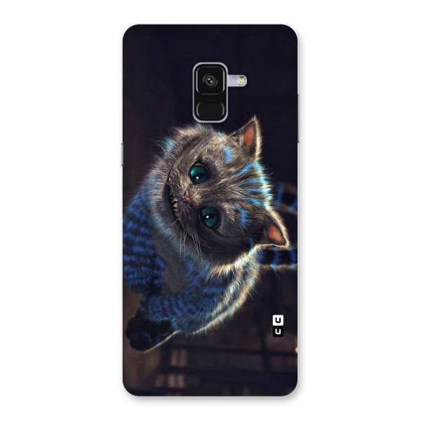 Cat Smile Back Case for Galaxy A8 Plus