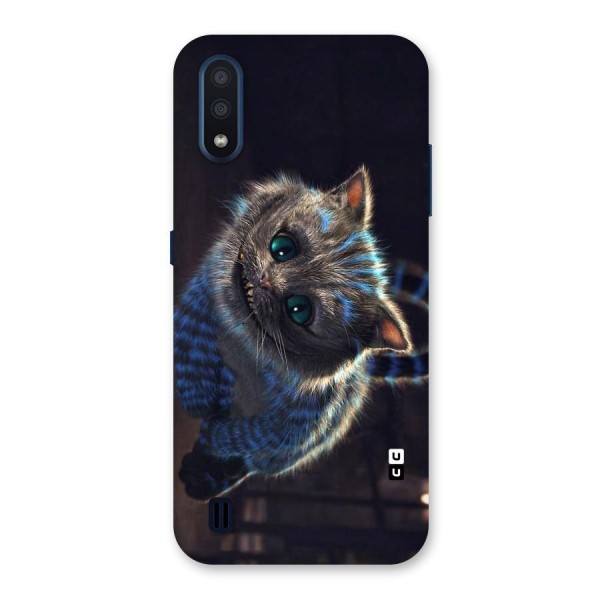 Cat Smile Back Case for Galaxy M01