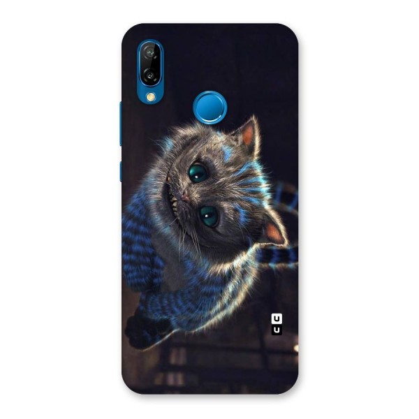 Cat Smile Back Case for Huawei P20 Lite