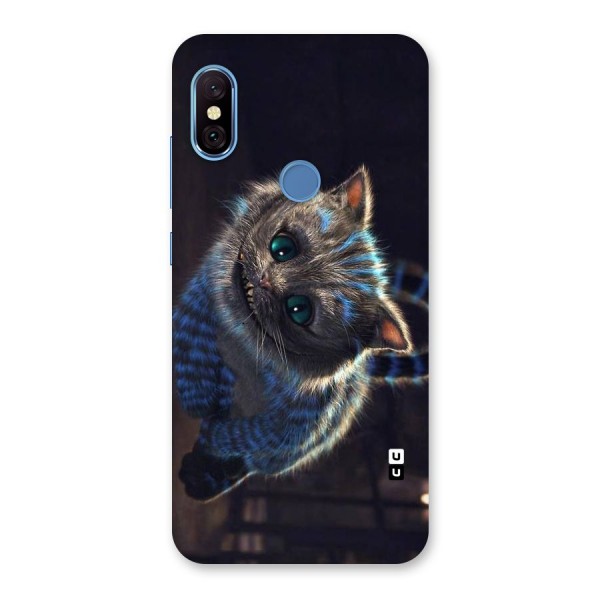 Cat Smile Back Case for Redmi Note 6 Pro