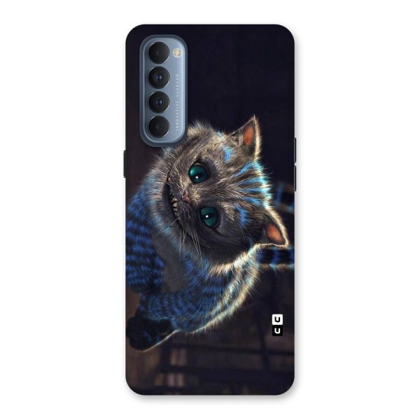 Cat Smile Back Case for Reno4 Pro