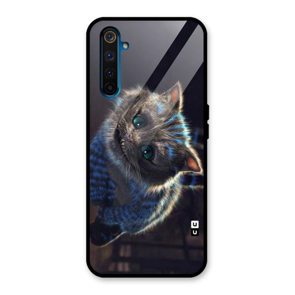 Cat Smile Glass Back Case for Realme 6 Pro