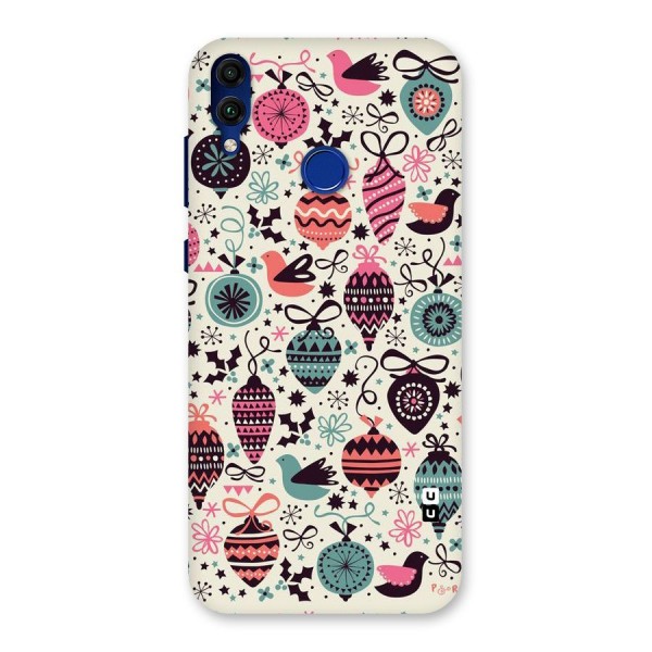 Celebration Pattern Back Case for Honor 8C