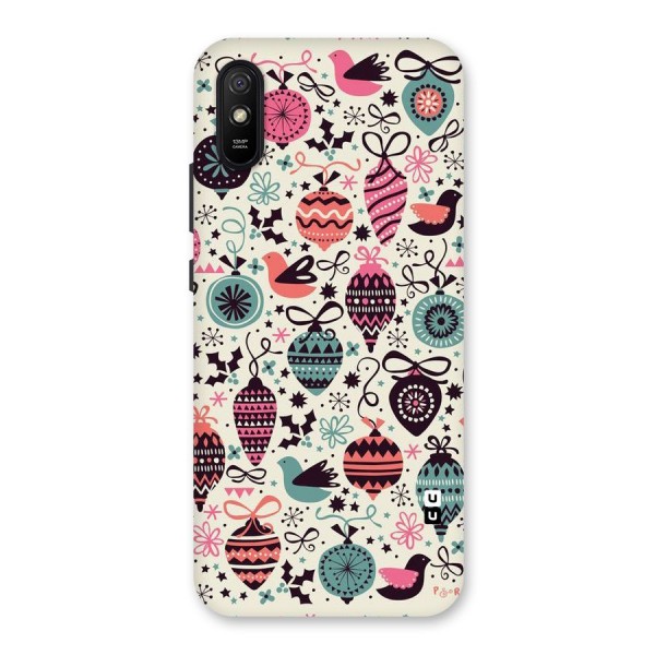 Celebration Pattern Back Case for Redmi 9i