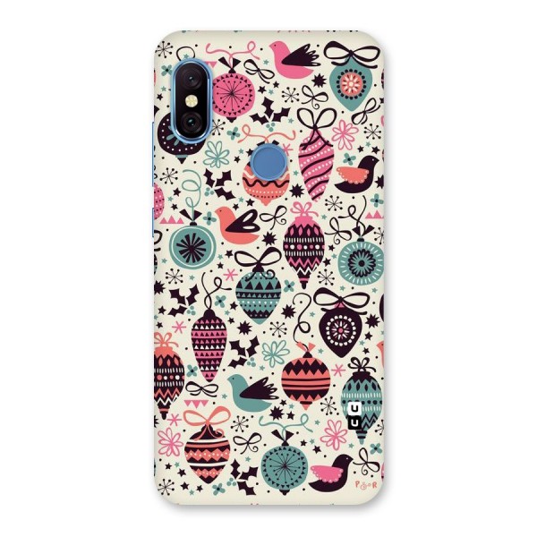 Celebration Pattern Back Case for Redmi Note 6 Pro