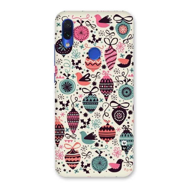 Celebration Pattern Back Case for Redmi Note 7