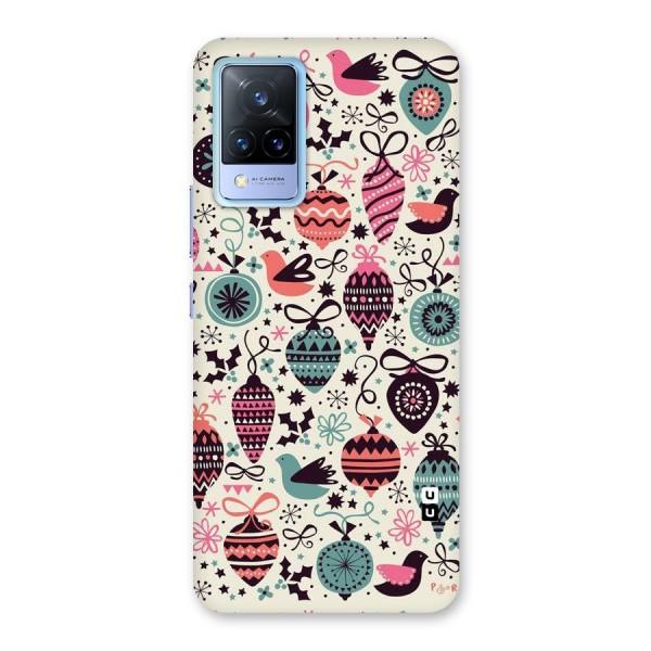 Celebration Pattern Back Case for Vivo V21 5G