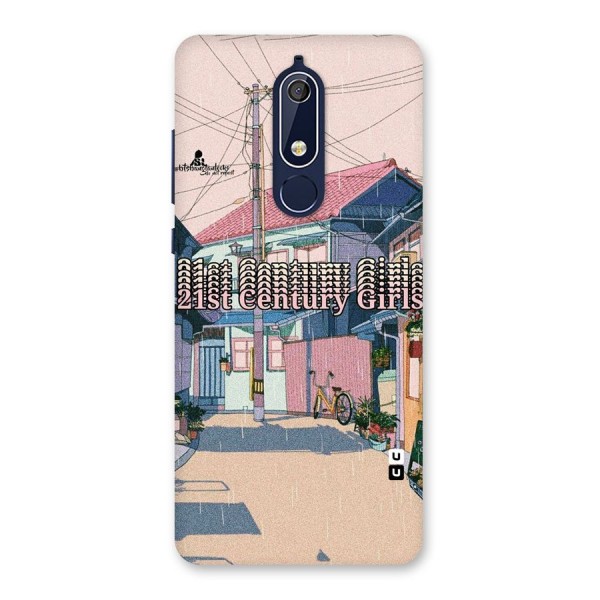 Century Girls Back Case for Nokia 5.1