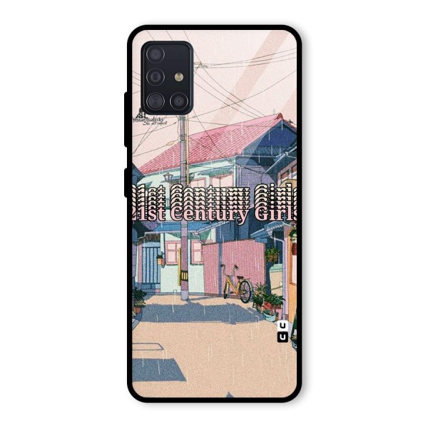 Century Girls Glass Back Case for Galaxy A51