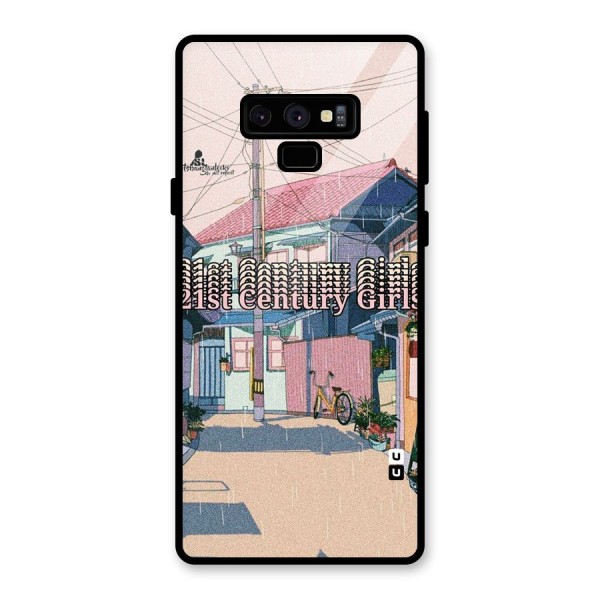 Century Girls Glass Back Case for Galaxy Note 9