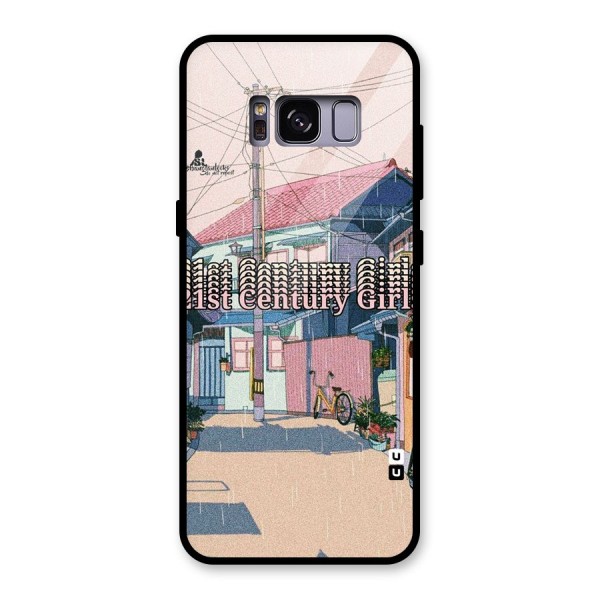 Century Girls Glass Back Case for Galaxy S8