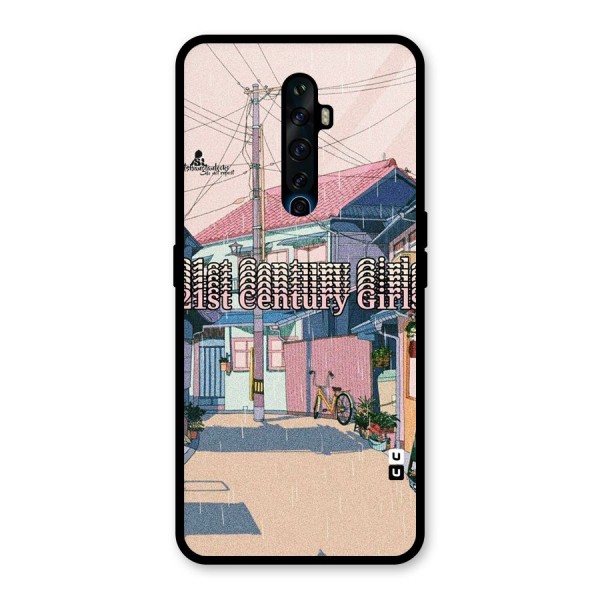 Century Girls Glass Back Case for Oppo Reno2 Z