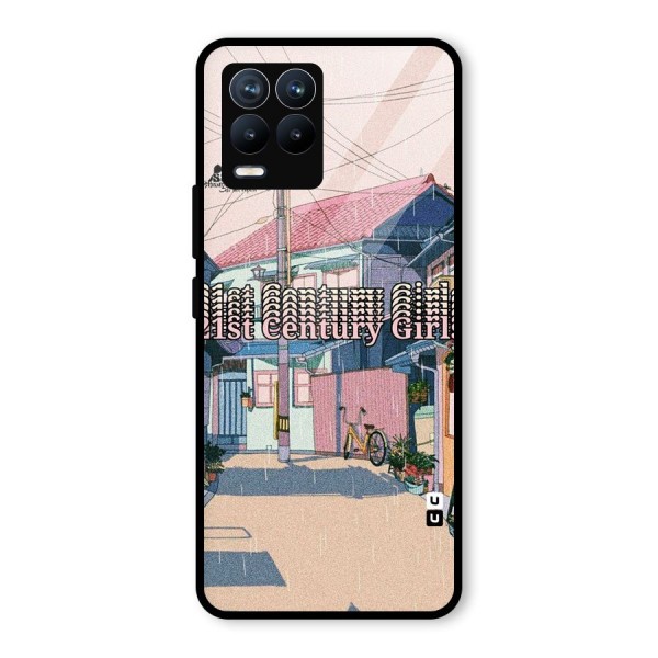 Century Girls Glass Back Case for Realme 8 Pro