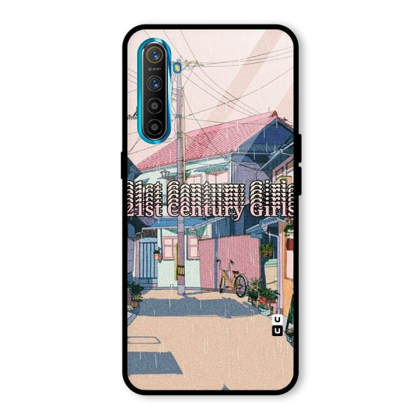 Century Girls Glass Back Case for Realme XT