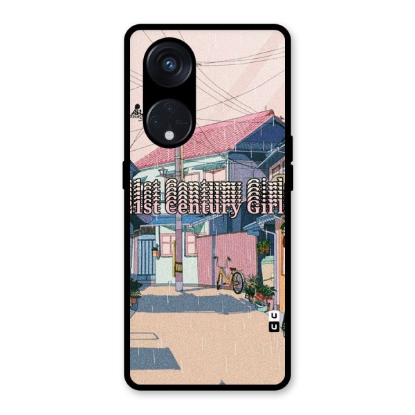 Century Girls Glass Back Case for Reno8 T 5G