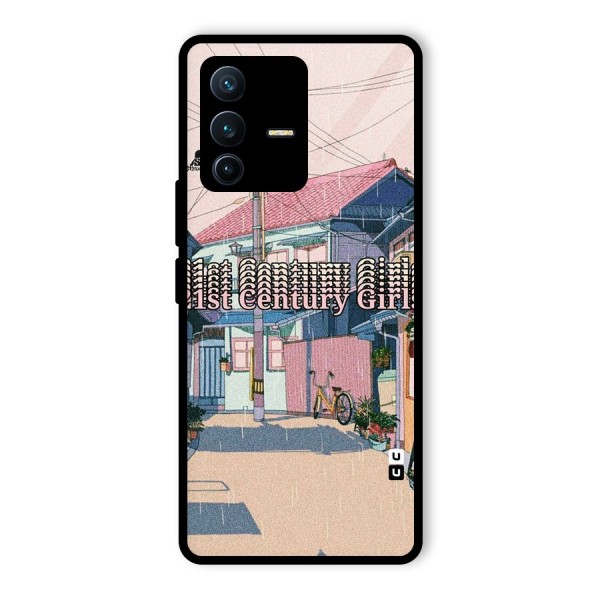 Century Girls Glass Back Case for Vivo V23 Pro