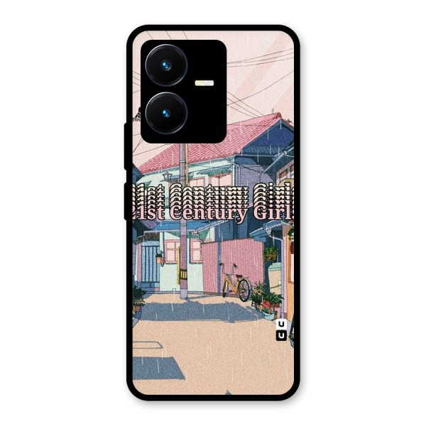 Century Girls Glass Back Case for Vivo Y22