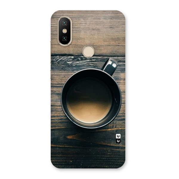 Chai On Wood Back Case for Mi A2