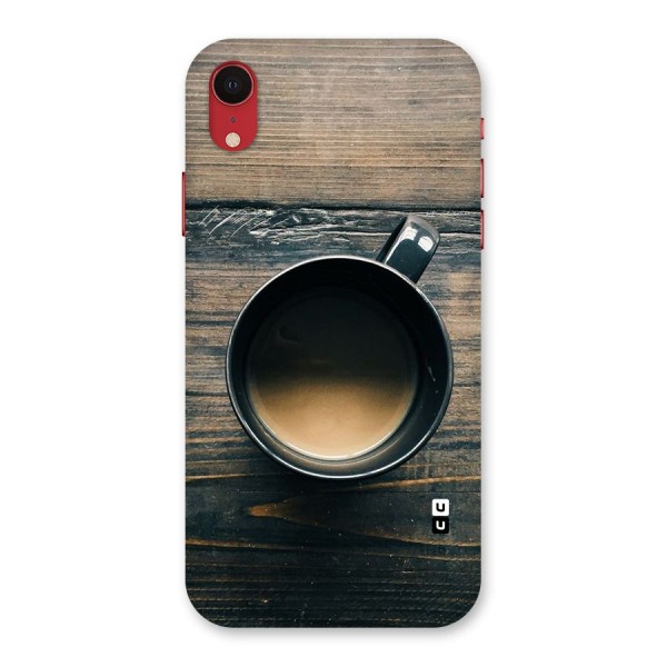 Chai On Wood Back Case for iPhone XR