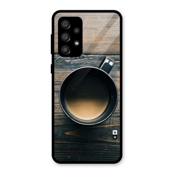 Chai On Wood Glass Back Case for Galaxy A32