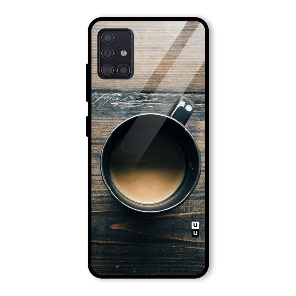 Chai On Wood Glass Back Case for Galaxy A51