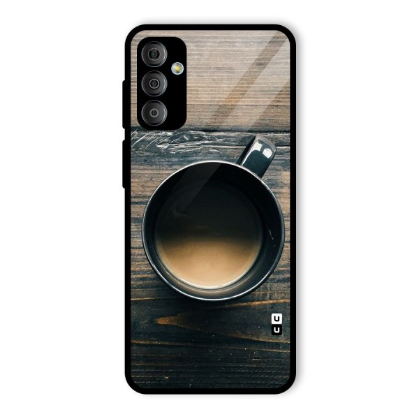 Chai On Wood Glass Back Case for Galaxy F23