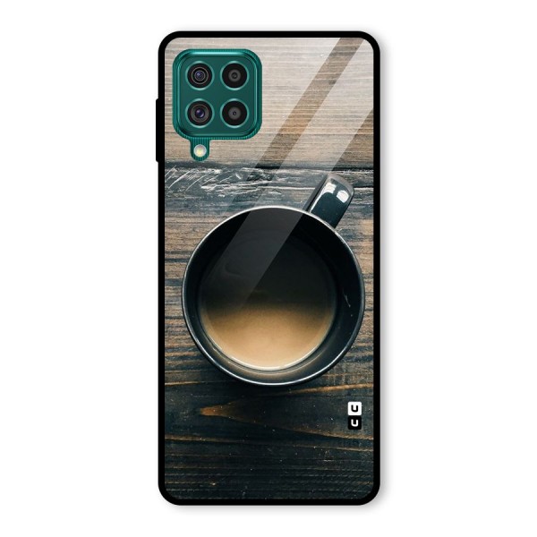 Chai On Wood Glass Back Case for Galaxy F62