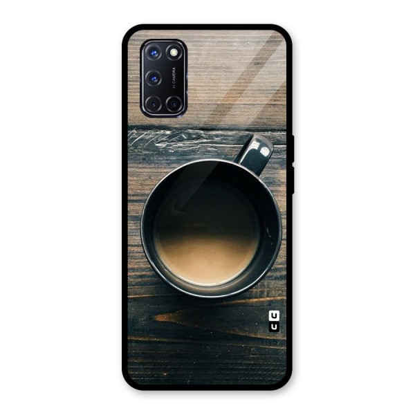 Chai On Wood Glass Back Case for Oppo A52